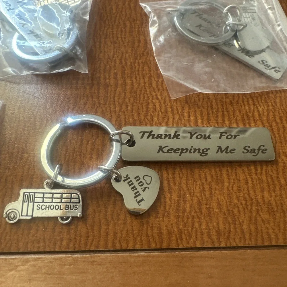 Thank You Bus Driver‎ Key Chains Lot Of 11